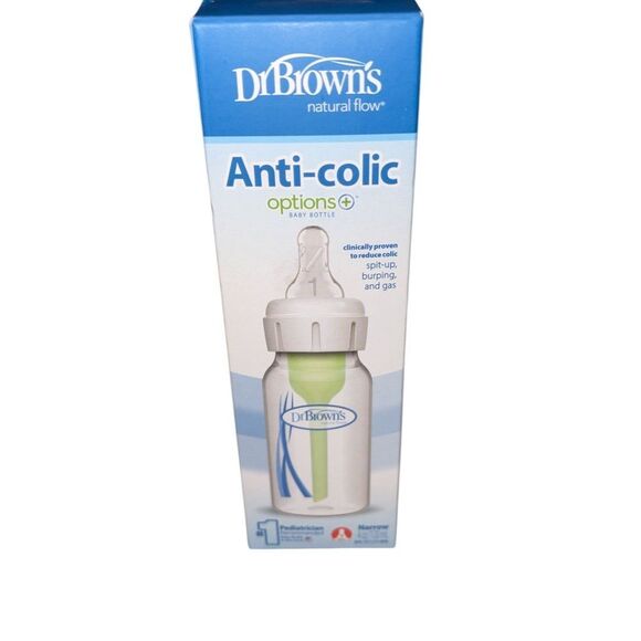 Nwt Dr. Brown's Anti-Colic Baby Bottle 4 oz - Picture 1 of 1